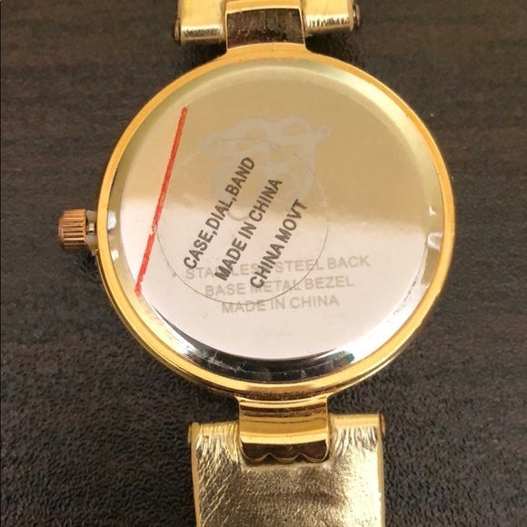 New Women’s Watch Gold Toned with Bling main image 7